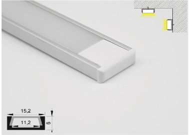 Profili di alluminio anodizzato 15 x 6mm di Tilebar della luce del LED per illuminazione lineare della striscia del LED
