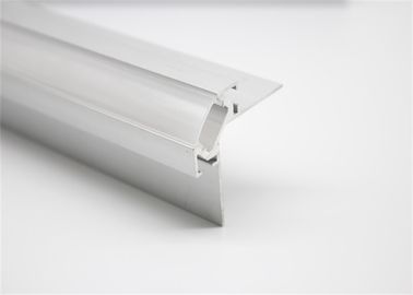 Anti corrosione di profilo di alluminio impermeabile del LED, Manica del montaggio della luce del nastro del LED 